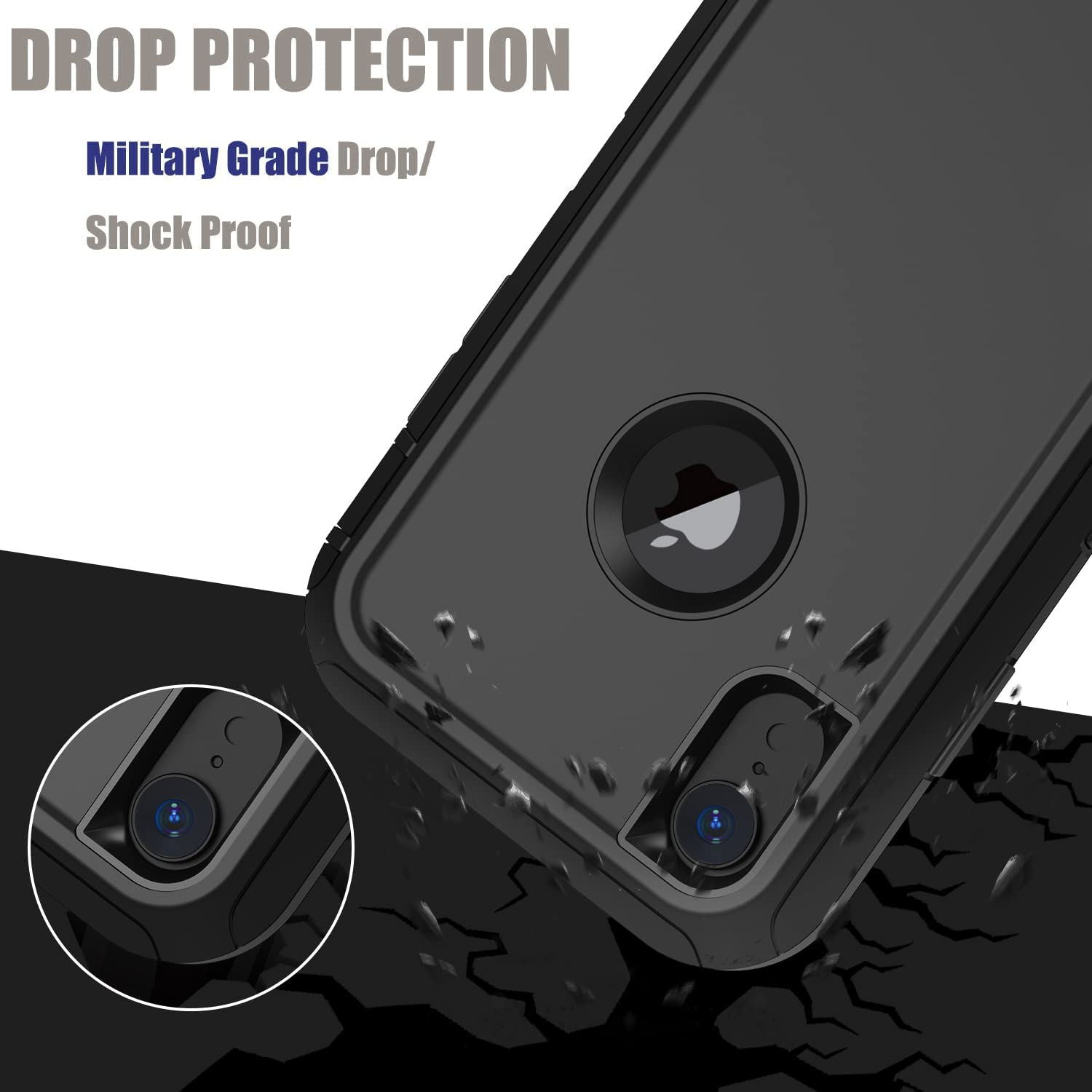 Defender Heavy Duty Shockproof with Belt Clip Phone Cases for iPhone 17 16 16E 15 14 13 12 11 Pro Max Samsung S25FE S26 Moto Style 5G