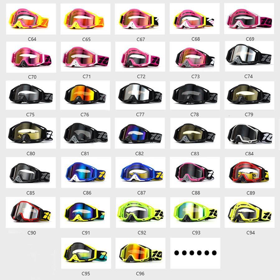 100% goggles 100% motorcycle off-road goggles outdoor riding windproof sand goggles riding glasses 231204