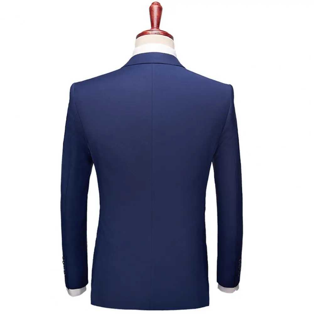 Men's Suits Blazers Mens Wedding Dress Set Elegant Coat Formal 2-piece Full Jacket Pants Classic Business 2024 Q240507