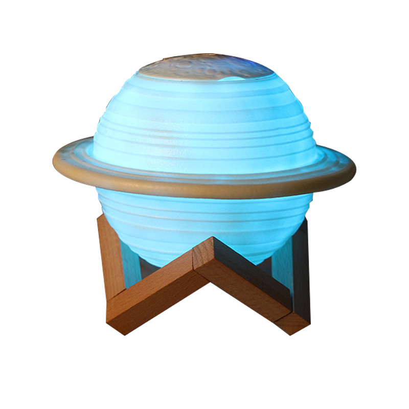 Stylish Saturn Shaped Mood Lighting Fixture with Energy Efficient LEDs