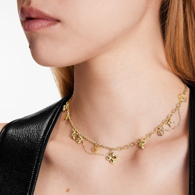 fashion Old wer Gold Plated Color Letter Choker Necklaces For Women Pendant Jewelry Gift