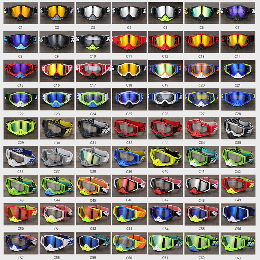 100% goggles 100% motorcycle off-road goggles outdoor riding windproof sand goggles riding glasses 231204