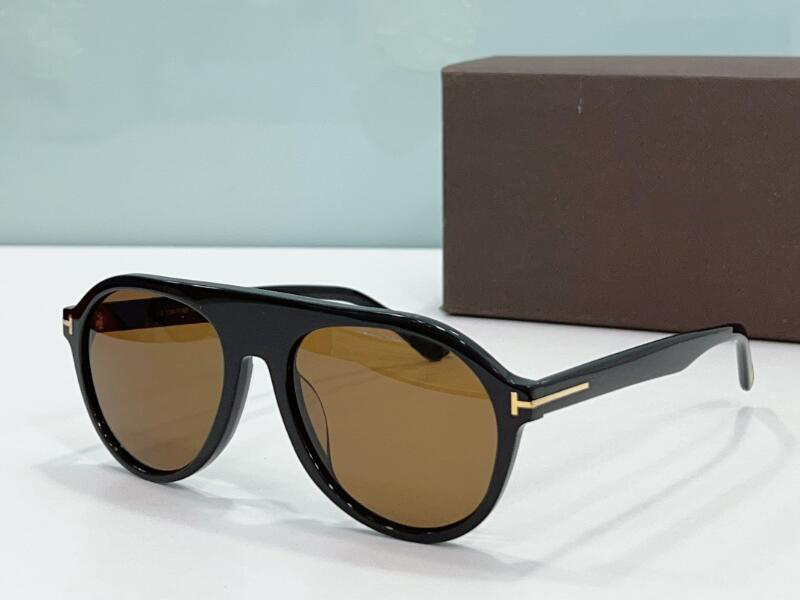 5A Eyeglasses Tomfort FT1047 Pilot Horn FT1062 Nico Sunglasses Discount Designer Eyewear For Men Women 100% UVA/UVB With Glasses Box Fendave FT1051