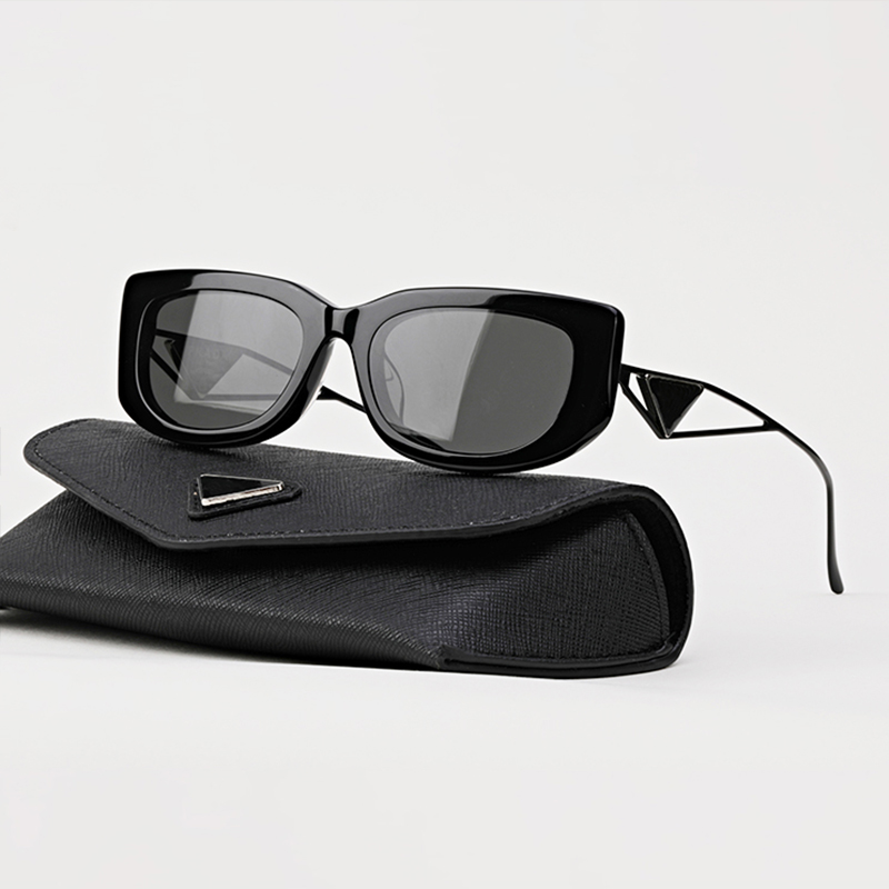 Handmade Personalized Top Quality Luxury Oval Alloy sunglasses Outdoor UV400 fashion Men women trendy PR14YS SUN GLASSES