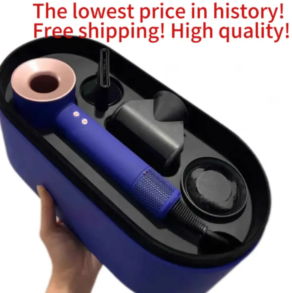 Salon 2024 Electric Hair Dryerr Negative Ion Professional Travel Home Temperature Adjustable Hair