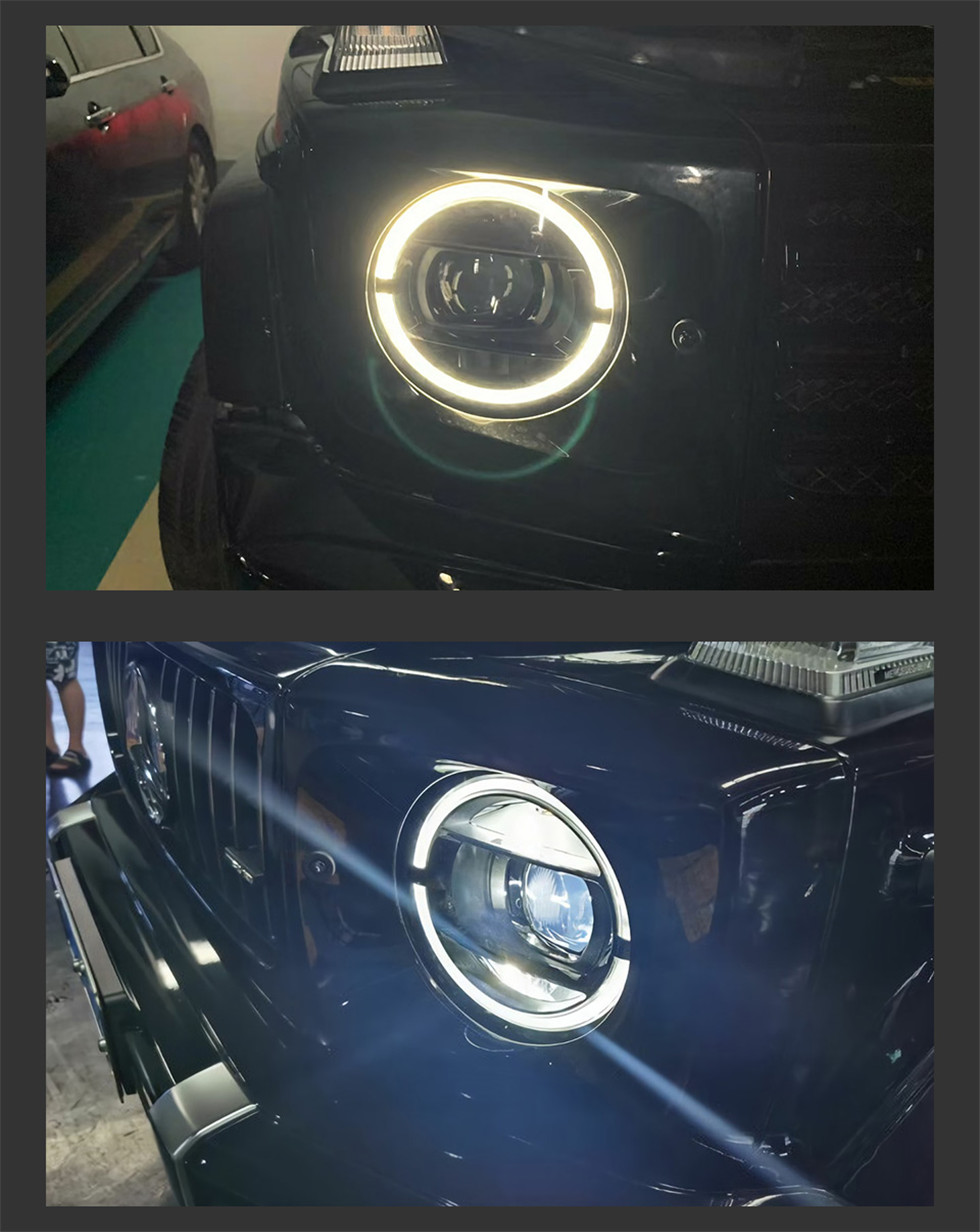 For W463 Headlights 2007-20 17 G350 G500 G63 LED Head Lamp DRL Dynamic Signal Lamp Front Light Assembly