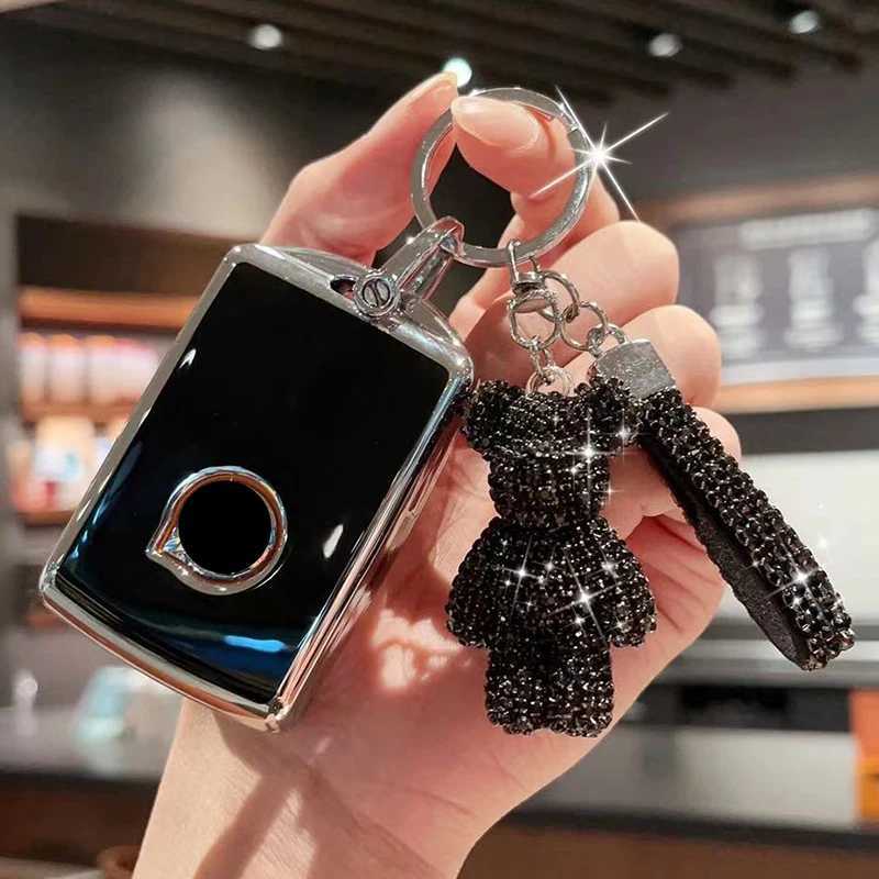 Car Key TPU Car Remote Key Case Cover Shell Protector For Volvo XC60 XC90 S60 S90 XC40 V60 V90 T5 T6 T8 Polestar 1 Polestar 2 2015-2022 T240509