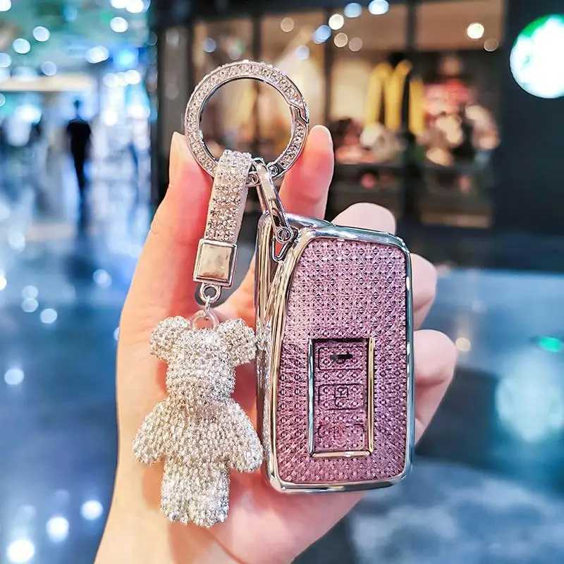 Car Key TPU Car Key Case Cover Shell Holder Fob For Lexus ES GX LX NX GS RX IS UX RC US 200 250 350 LS 450H 300H US260h UX250h Keychain T240509