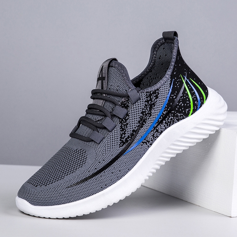 Men's Summer Lightweight Breathable Mesh Running Walking Gym Shoes