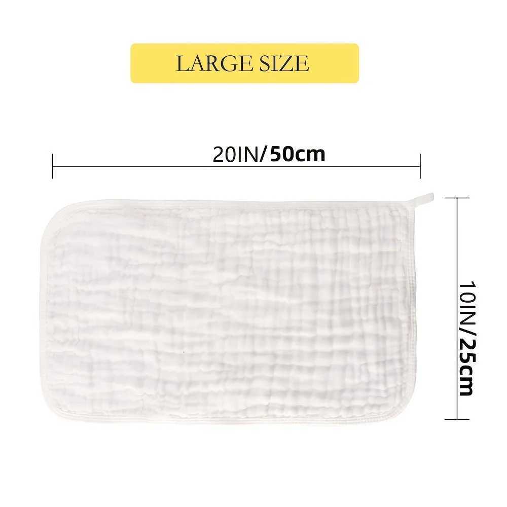 Towels Robes Large Muslin Burp Cloths Hand Washcloths for Baby Extra Absorbent and Soft Boys Girls Milk Spit Up Rags for Newborn Registry