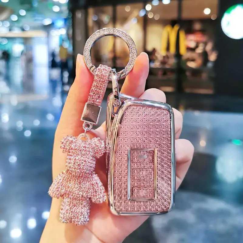 Car Key TPU Car Key Case Cover Shell Holder Fob For Lexus ES GX LX NX GS RX IS UX RC US 200 250 350 LS 450H 300H US260h UX250h Keychain T240509
