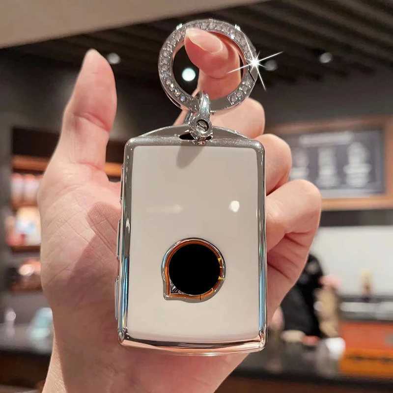 Car Key TPU Car Remote Key Case Cover Shell Protector For Volvo XC60 XC90 S60 S90 XC40 V60 V90 T5 T6 T8 Polestar 1 Polestar 2 2015-2022 T240509