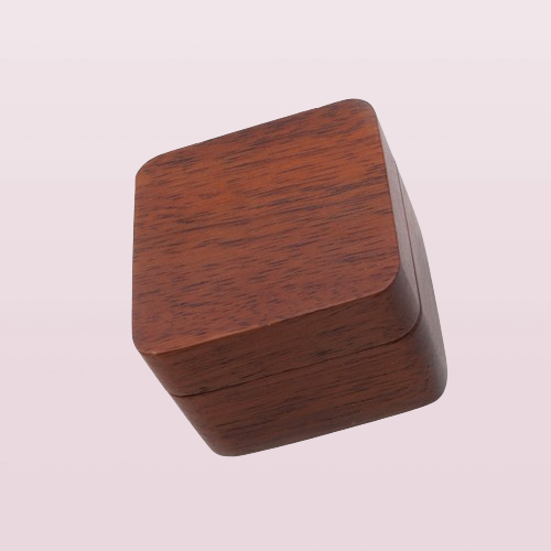 Square Guitar Pick Box Storage Wooden Guitar Picks Case Holder Organizer for Guitarist Musician Gift