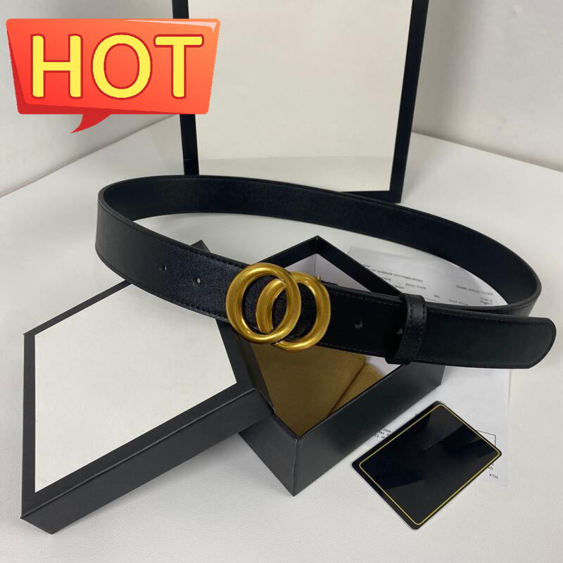 Fashion Mens Belt Women belt Designers Belts Womens Mens Casual Smooth Buckle Belt Width 2.0cm 3.0cm 3.4cm 3.8cm