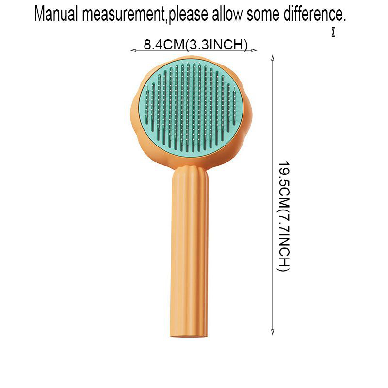 Dog Mats Tangled Hair Slicker Brush Cat Brush Cleaner Pet Massage Brush Cats Remove Hairs Pet Cat Hair Remover Pets Hair Removal Comb Puppy Kitten Gro