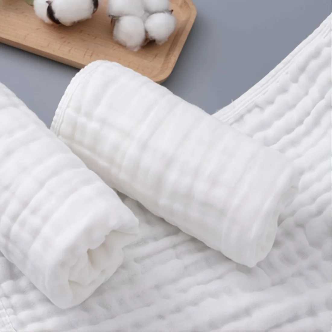Towels Robes Large Muslin Burp Cloths Hand Washcloths for Baby Extra Absorbent and Soft Boys Girls Milk Spit Up Rags for Newborn Registry
