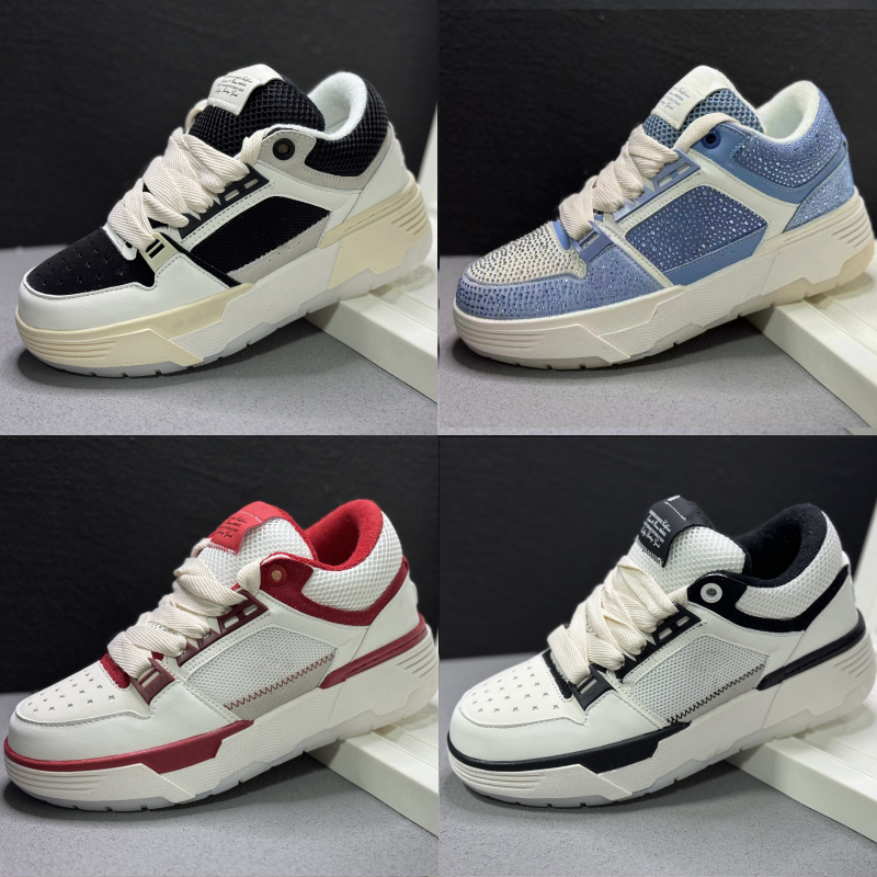 MA-1 MA-2 lace-up Bread Sneaker Shoes Luxury Designer Men Womens Platform Shoes Mesh leather Stadium Hardware-logo Leather outdoors women Trainer