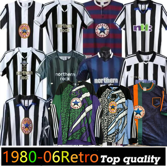 91 92 94 95 96 97 98 99 05 06 Retro NEwcastles soccer jerseys SHEARER Bellamy PINAS 1984 1997 BATTY ASPRILLA Uniteds