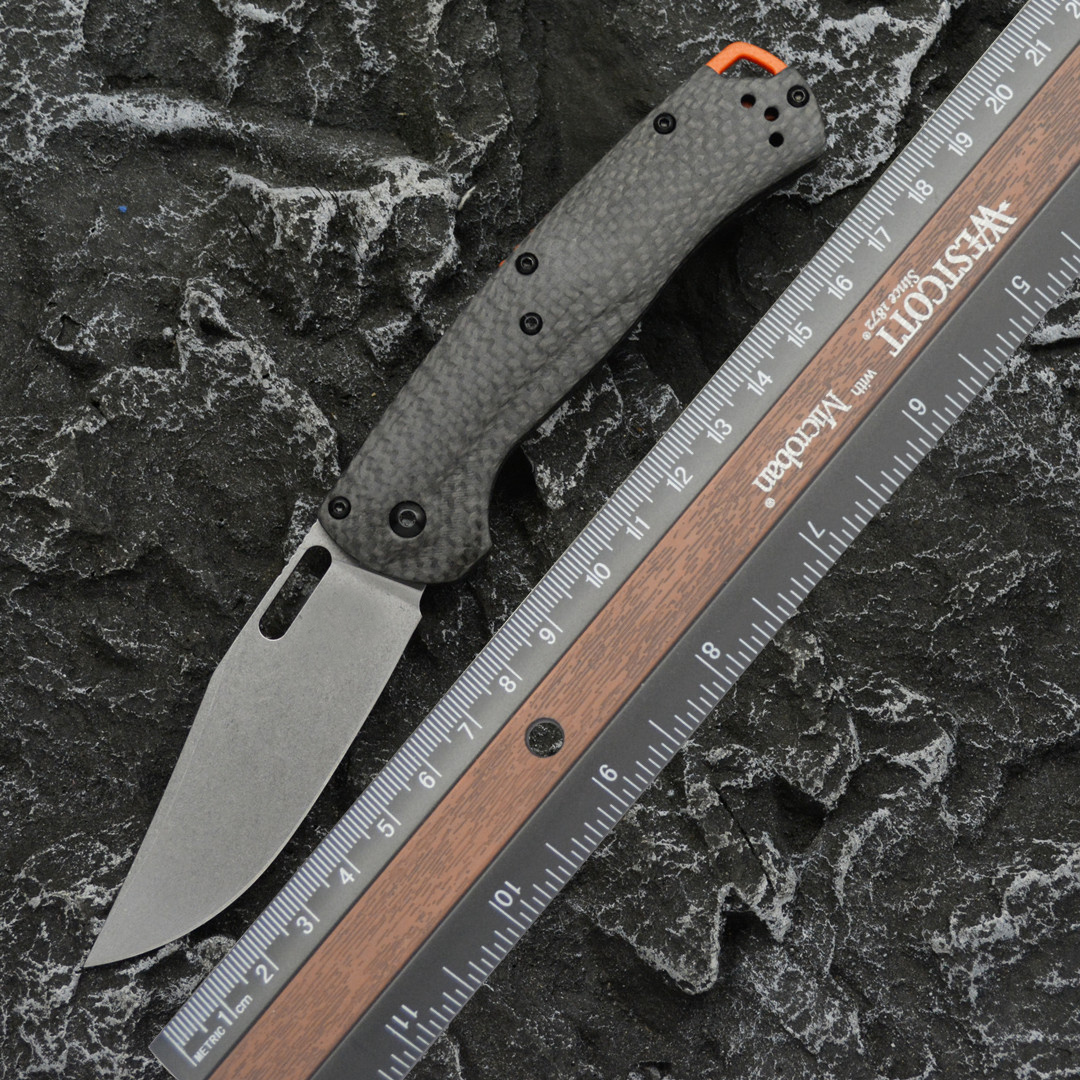 Taggedout Folding Knife 15535 Hunt CPM-154 Blade G10/CF Handles Pocket Tactical Knives Outdoor Camping Hunting EDC 535 9052 537 BM15535 TOOLs