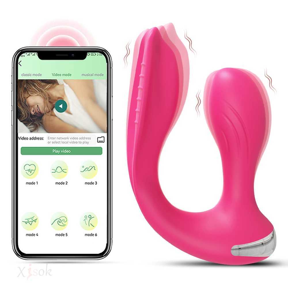 Other Health Beauty Items Powerful Bluetooth APP Vibrator for Women Panties G Spot Dildo Massager Wearable Vibrating Anal Plug s for Adults Couple Y240503