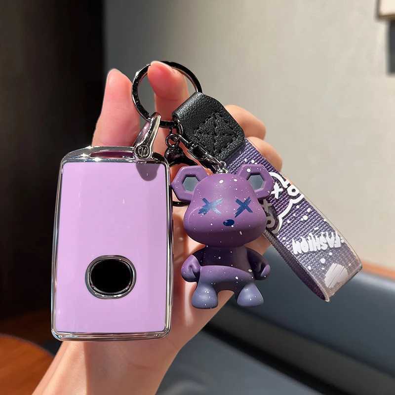 Car Key TPU Car Remote Key Cover Case Shell Fob for Mazda 6 2022 CX5 CX4 CX8 CX9 3 CX3 Alexa CX-30 CX30 MX-5 ND2 2019 - 2021 Keychain T240509