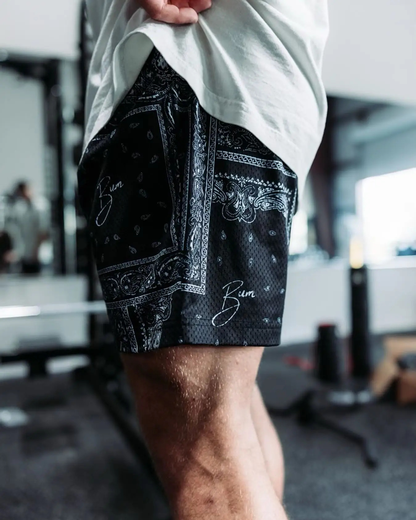 CBUM Thavage Cbum Shorts GYM Mesh Double 240422