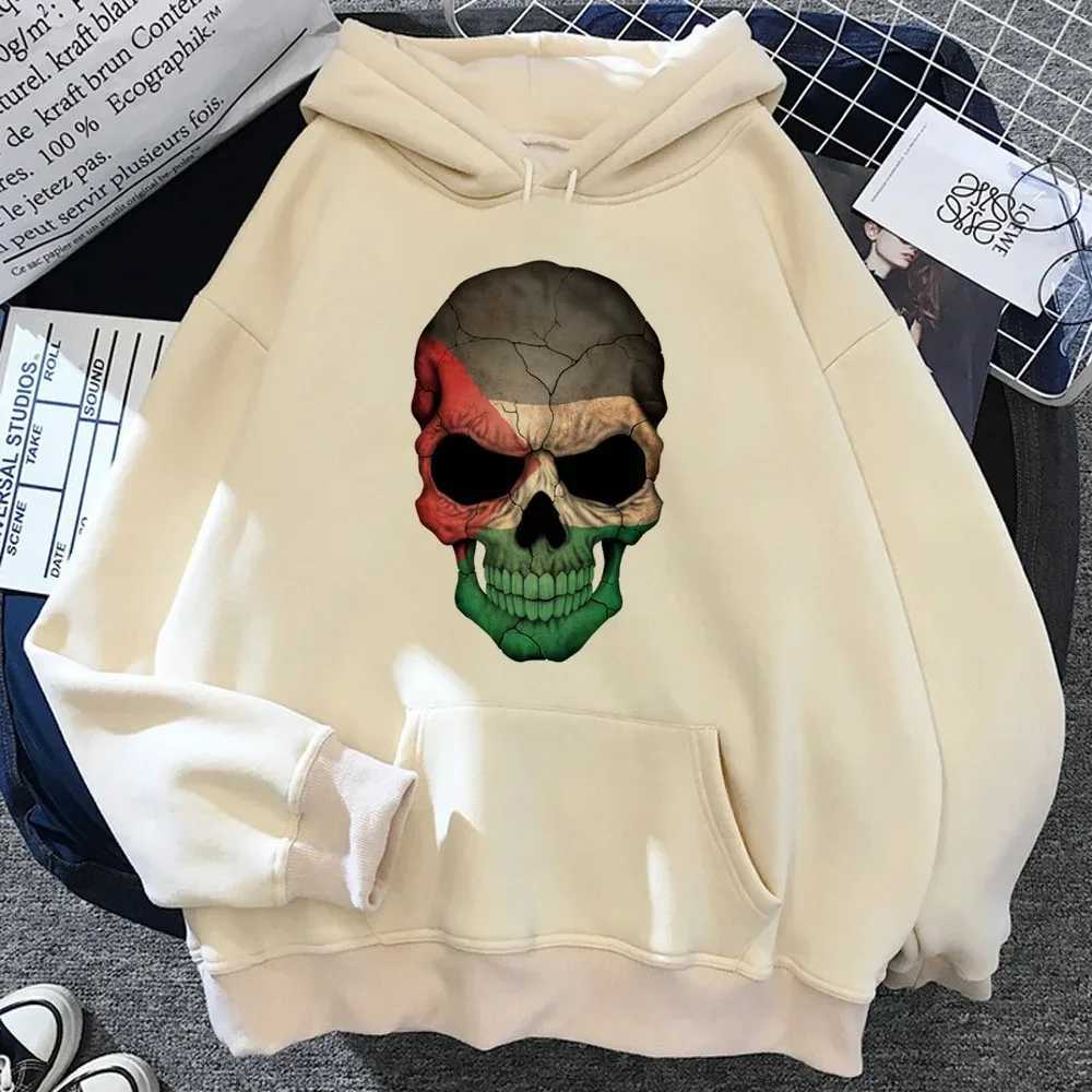 Women's Hoodies Sweatshirts Palestinian Hoodie Womens Graphic Retro Japanese Funny Clothing Rod Dance Plus Hoodie High Quality Winter Coat T24050
