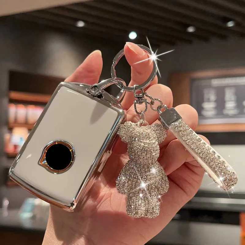 Car Key TPU Car Remote Key Case Cover Shell Protector For Volvo XC60 XC90 S60 S90 XC40 V60 V90 T5 T6 T8 Polestar 1 Polestar 2 2015-2022 T240509