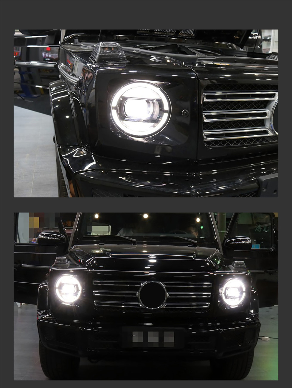 For W463 Headlights 2007-20 17 G350 G500 G63 LED Head Lamp DRL Dynamic Signal Lamp Front Light Assembly