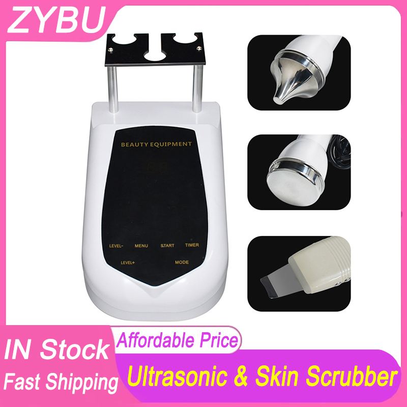 Ultrasonic Skin Scrubber Remover Blackhead Ultrasonic Peeling Facial Cleansing Shovel Deep Rejuvenation Face Lifting Remove Pore Acne Ultrasound Intro