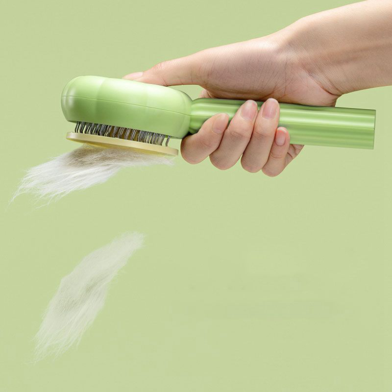 Dog Mats Tangled Hair Slicker Brush Cat Brush Cleaner Pet Massage Brush Cats Remove Hairs Pet Cat Hair Remover Pets Hair Removal Comb Puppy Kitten Gro