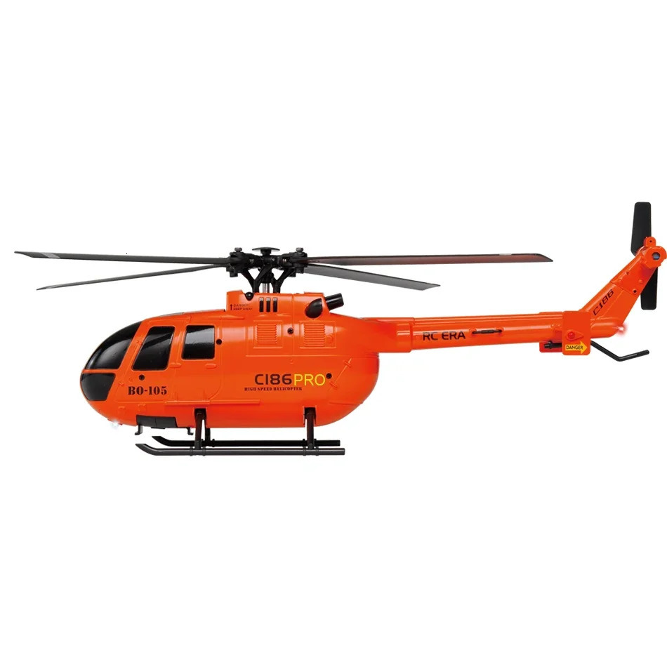C186 Pro B105 24G RTF RC Helicopter 4 Ppropellers 6 Axis Electronic Gyroscope for Stabilization Remote Control Hobbies Toys 240508