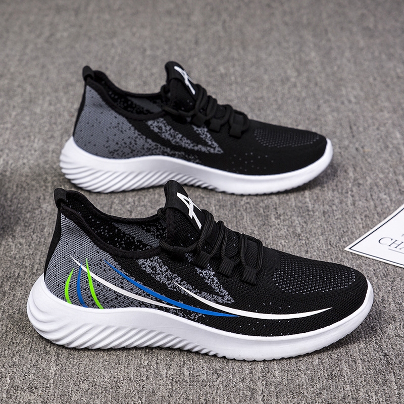 Men's Summer Lightweight Breathable Mesh Running Walking Gym Shoes