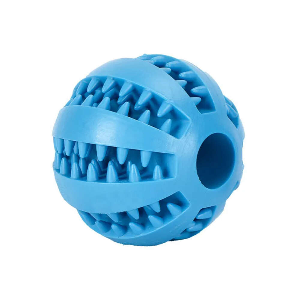 Treat Ball Interactive Dog Funny Elasticity Pet Chew Toy Dogs Tooth Clean Balls Of Food Extra-Tough Rubber 5Cm s
