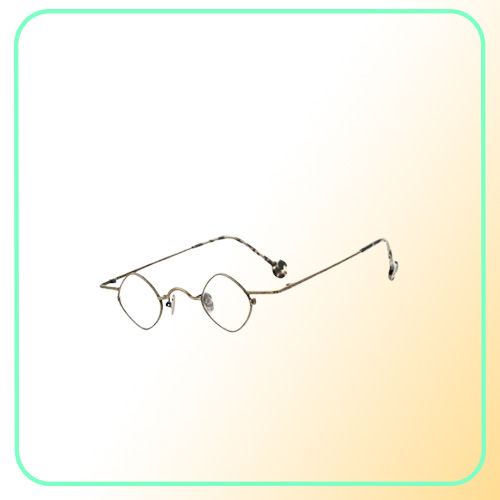 Retro Steampunk Alloy Glasses Frame Men Small Punk Eye Optical Myopia Prescription Eyeglasses Frames Eyewear Fashion Sungla
