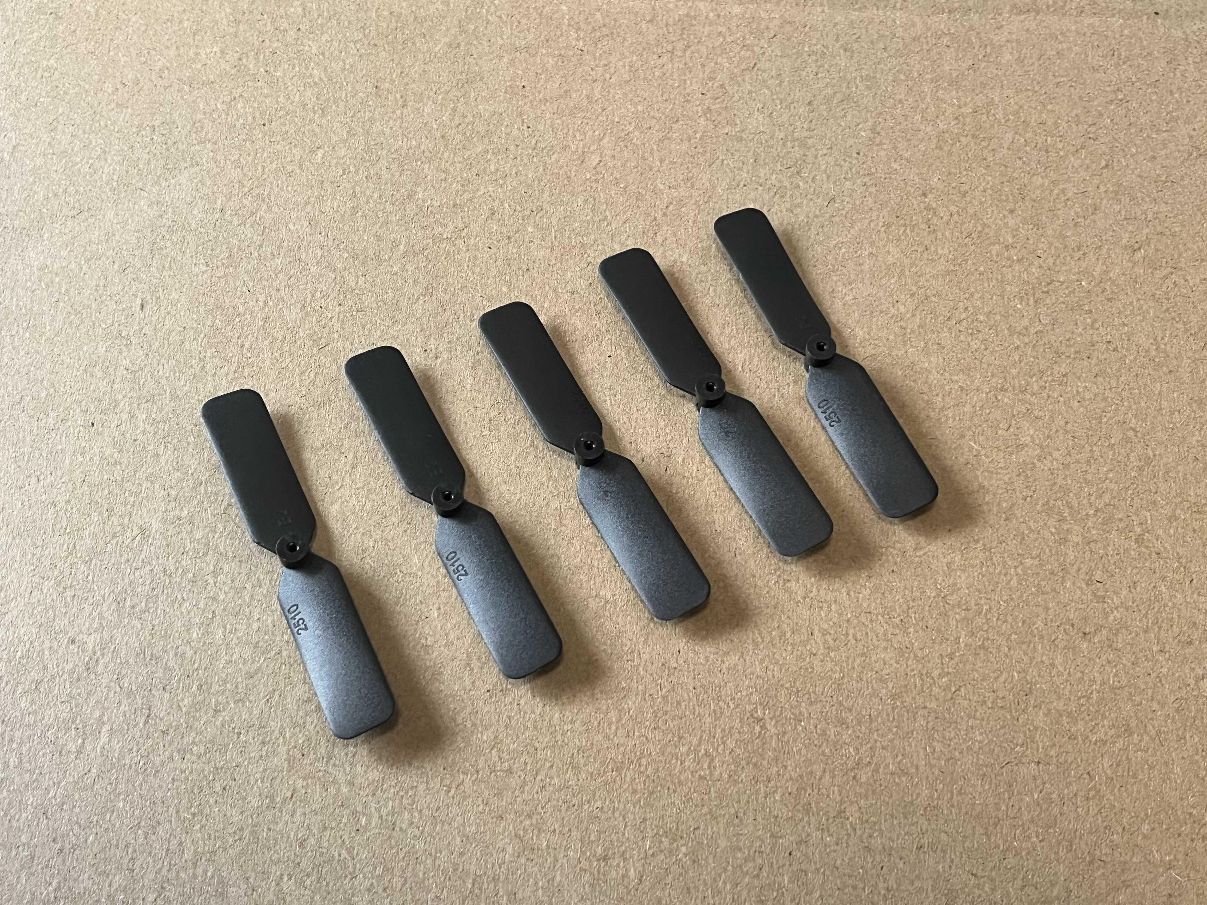 5pcs RC Model Hobby Airplane Part-- 2510 Propeller Length 65mm D1.0 or D 1.2mm for Volantex rc Ranger 600 TW761-2 76102 or 76107 F22 76110 F16 Mini Plane Part