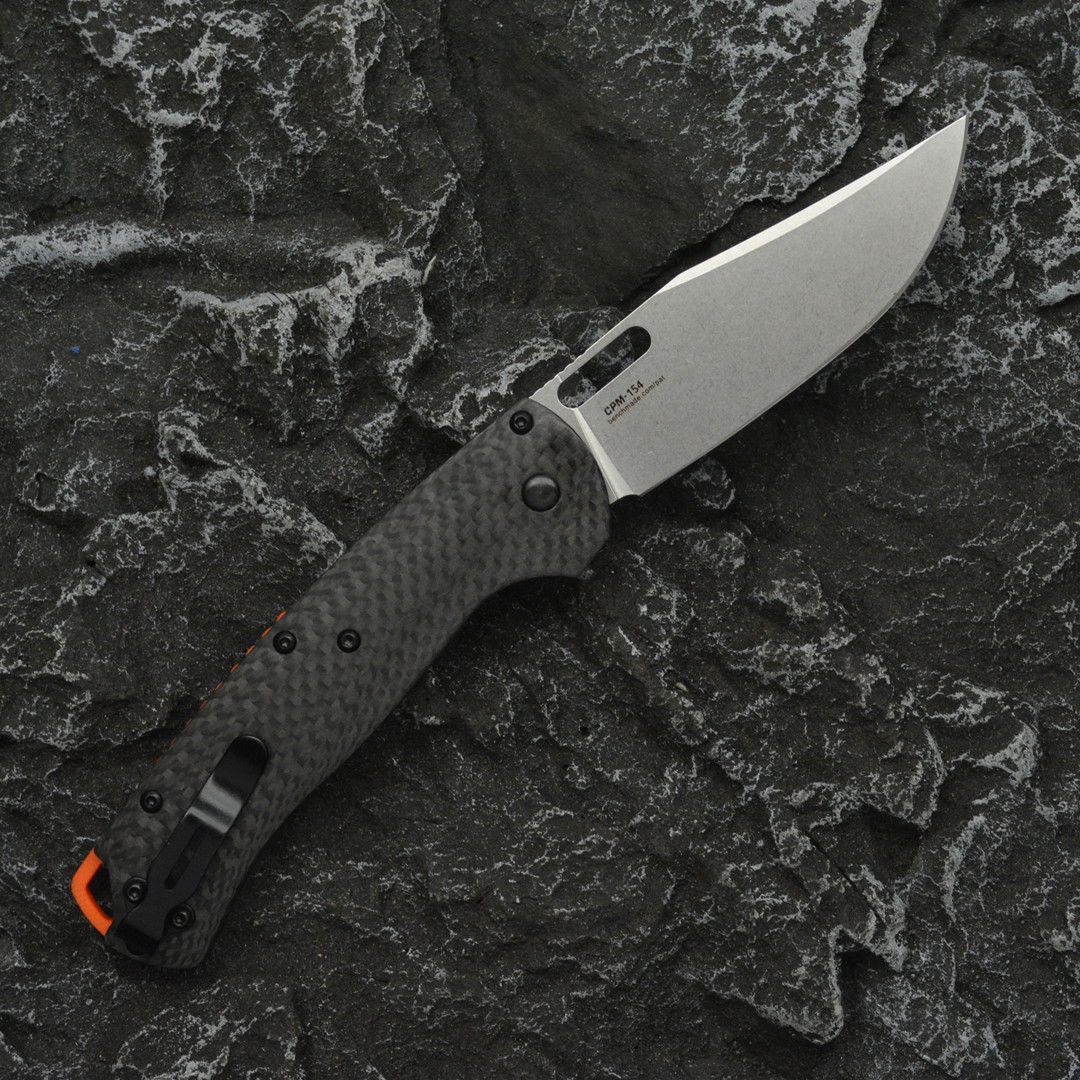 Taggedout Folding Knife 15535 Hunt CPM-154 Blade G10/CF Handles Pocket Tactical Knives Outdoor Camping Hunting EDC 535 9052 537 BM15535 TOOLs