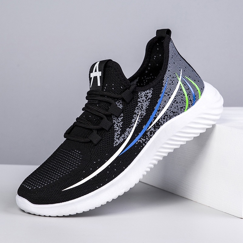 Men's Summer Lightweight Breathable Mesh Running Walking Gym Shoes