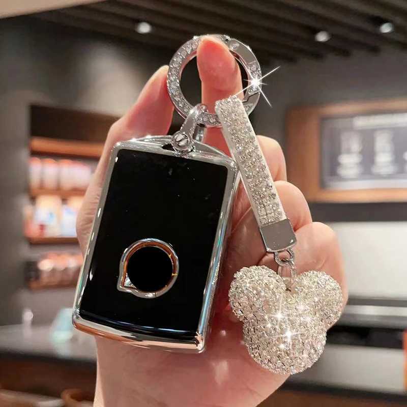 Car Key TPU Car Remote Key Case Cover Shell Protector For Volvo XC60 XC90 S60 S90 XC40 V60 V90 T5 T6 T8 Polestar 1 Polestar 2 2015-2022 T240509