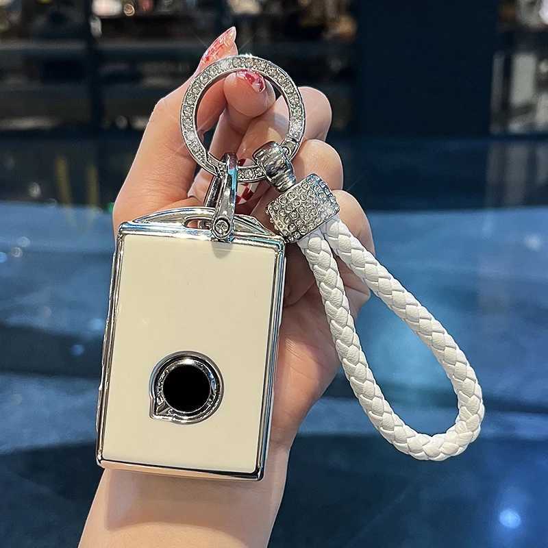 Car Key NEW TPU Car Remote Key Case Cover Shell For Volvo XC90 S90 S60 XC40 XC60 V60 V90 T5 T6 T8 2010-2022 Holder Protector Keychain T240509