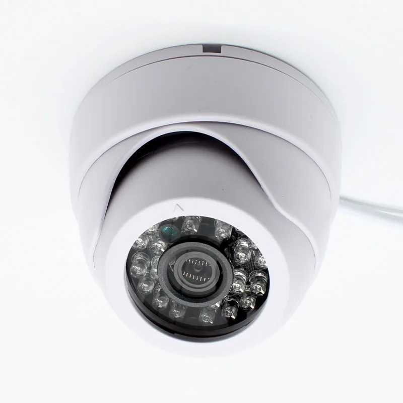 IP Cameras HD 1080P 2MP AHD CCTV Camera Indoor Dome Safety Infrared Color Night Vision 24LED d240510
