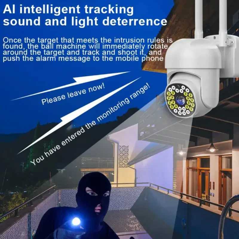 IP Cameras A13 1080p 2MP WiFi IP camera pan tilt wireless CCTV security camera motion detection night vision bidirectional audio monitoring video d240