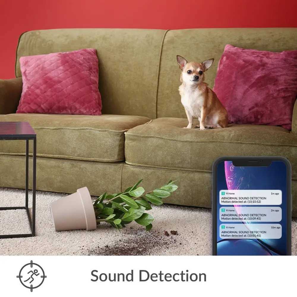 IP Cameras YI 1080P Home IP Camera Intelligent Bidirectional Audio WiFi Camera with Motion Detection Monitoring Security Video Recording d240510