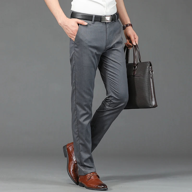KUBRO Men Linen Wide Pants Korean Trousers Oversize Sports Streetwear Male Spring Pant Casual Clothing Business Fashion 240430
