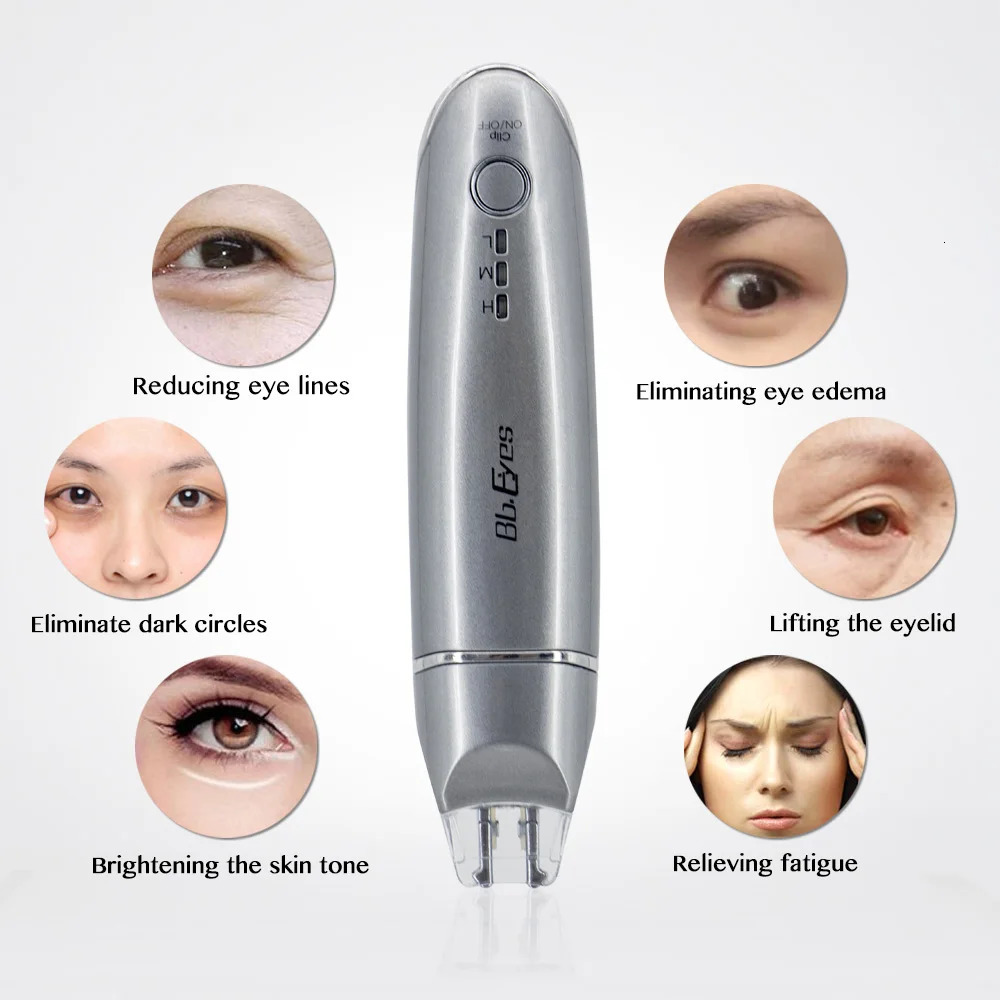 2 in 1 EMS Electric Face Eye Massager Remove Dark Circles Device Skin Lift Anti Age Wrinkle Care Tools 240430