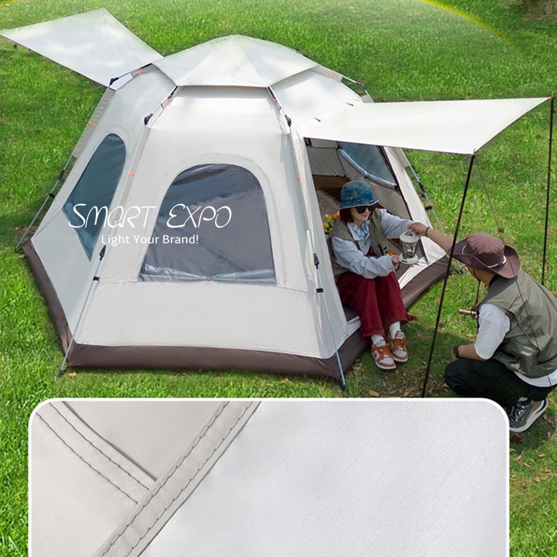 Automatic Speed-Opening Camping Tent Portable Folding Waterproof Sunscreen Shade OS03