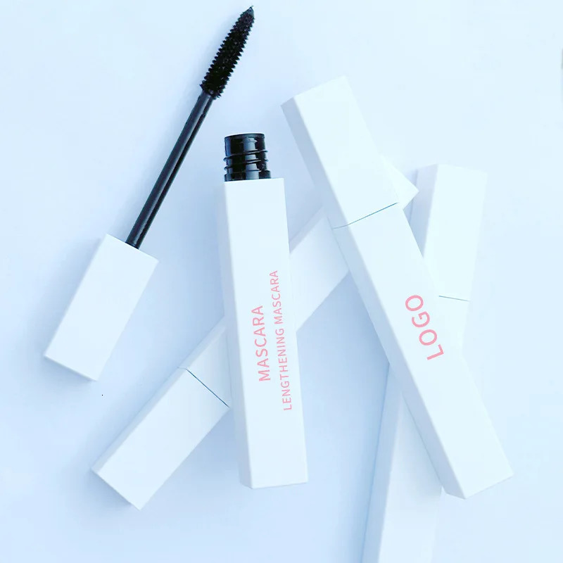 Waterproof Black Mascara Private Label Eyelashes Extension 4D Non-smudge Anti-sweat Makeup Cosmetic 10pcs 240428