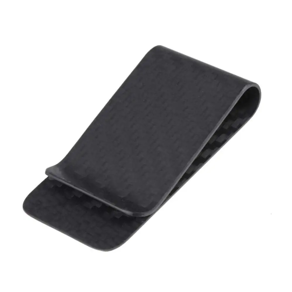 Carbon Matt Black Money Clip Money Clip Holds Around 15 Cards 240510