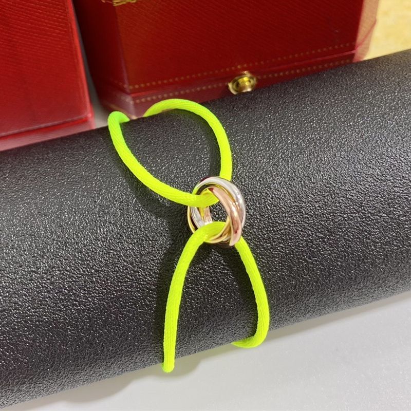 for womens Fashion bracelet Mens 316L Stainless Steel Trinity ring string Bracelet three Rings hand strap couple bracelets Z260313