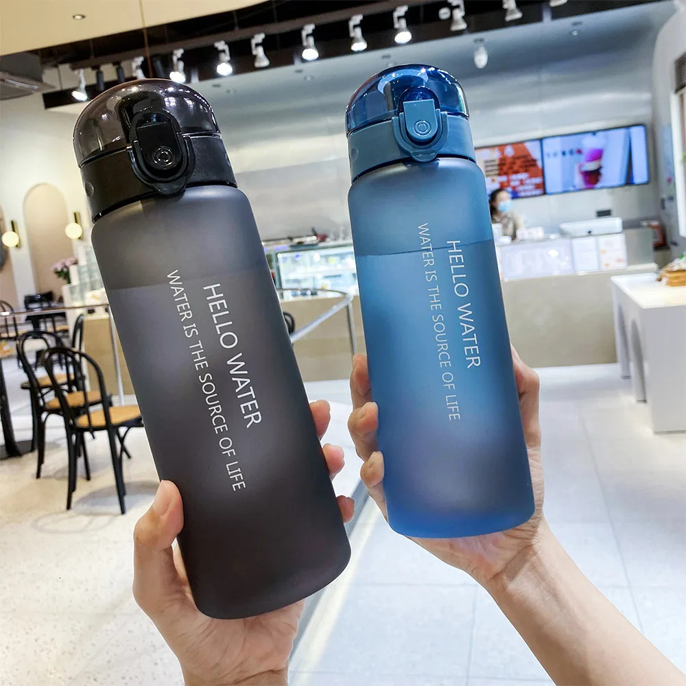 Summer 780ml Portable Leak-proof Water Bottle for Drink Portable Sport Tea Coffee Cup Kitchen Tools Kids Water Bottle for School 240510